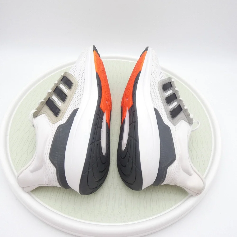 Adidas EQ21 Run Mens Running Shoes White Orange Black H00511 Size 12